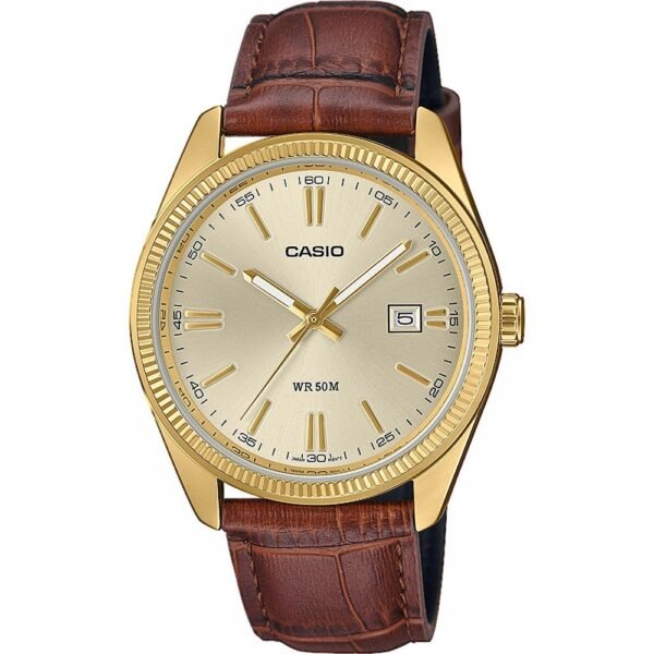 Orologio Casio Timeless MTP-1302PGL-9AVEF Vintage Leather