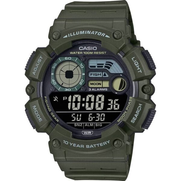 Orologio Casio Timeless WS-1500H-3BVEF LCD Large