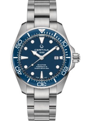 Orologio Certina DS Action C0326071104100 DS Action Diver Powermatic 80