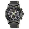 Orologio Citizen Cronografo Radiocontrollato in Acciaio e Pelle - Limited Edition - AT8125