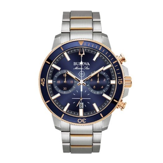 Orologio Cronografo Bulova in Acciaio - Marine Star - 98B301