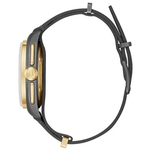 Orologio Cronografo Bulova in Titanio e Pelle - Lunar LE - 98A285