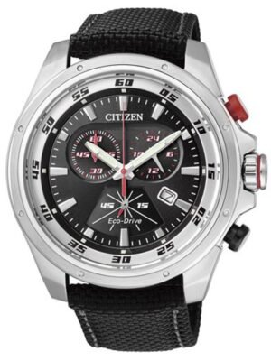Orologio Cronografo Citizen da Uomo in Acciaio - AT0970-16E