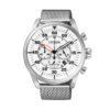 Orologio Cronografo Citizen Eco Drive da Uomo in Acciaio - Aviator Chrono - CA4210-59A