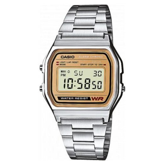 Orologio Cronografo Digitale Casio Unisex in Acciaio - A158WEA-9EF Orologio Cronografo Digitale Casio Unisex in Acciaio - A158WEA-9EF