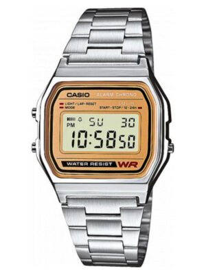 Orologio Cronografo Digitale Casio Unisex in Acciaio - A158WEA-9EF