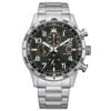 Orologio Cronografo Eco Drive Citizen in Acciaio - Aviator - CA0790-83E