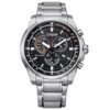 Orologio Cronografo Eco Drive Citizen in Acciaio - Crono Active - AT1190-87E