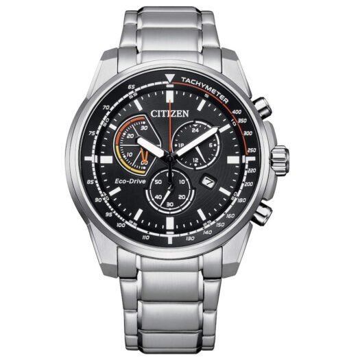 Orologio Cronografo Eco Drive Citizen in Acciaio - Crono Active - AT1190-87E