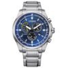 Orologio Cronografo Eco Drive Citizen in Acciaio - Crono Active - AT1190-87L