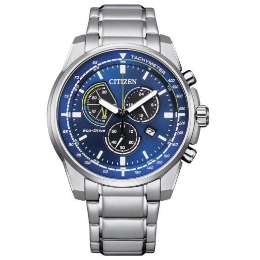 Orologio Cronografo Eco Drive Citizen in Acciaio - Crono Active - AT1190-87L