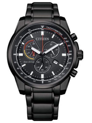 Orologio Cronografo Eco Drive Citizen in Acciaio - Crono Active - AT1195-83E