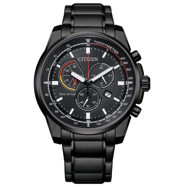 Orologio Cronografo Eco Drive Citizen in Acciaio - Crono Active - AT1195-83E