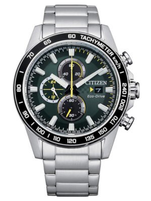 Orologio Cronografo Eco Drive Citizen in Acciaio - Crono Racing - CA0780-87X