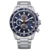 Orologio Cronografo Eco Drive Citizen in Acciaio - Crono Racing - CA0781-84L