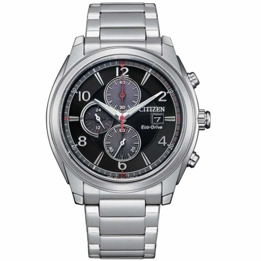Orologio Cronografo Eco Drive Citizen in Acciaio - Crono Sport - CA0671-82E