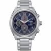 Orologio Cronografo Eco Drive Citizen in Acciaio - Crono Sport - CA0671-82L