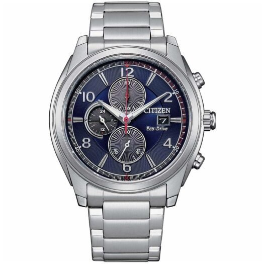Orologio Cronografo Eco Drive Citizen in Acciaio - Crono Sport - CA0671-82L