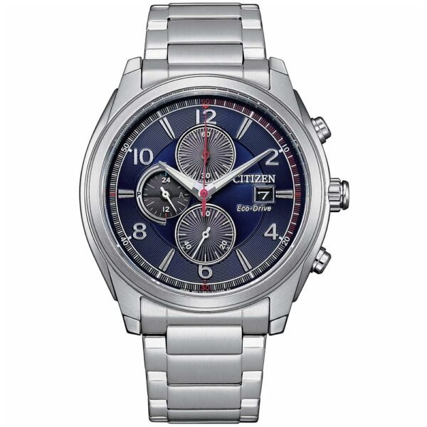 Orologio Cronografo Eco Drive Citizen in Acciaio - Crono Sport - CA0671-82L