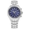 Orologio Cronografo Eco Drive Citizen in Acciaio - Radiocontrollato- AT8200-87L