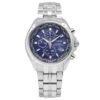 Orologio Cronografo Eco Drive Citizen in Acciaio - Radiocontrollato- AT8200-87L