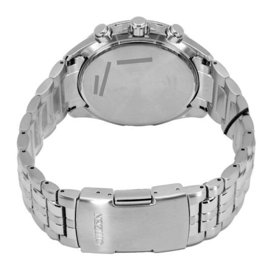 Orologio Cronografo Eco Drive Citizen in Acciaio - Radiocontrollato- AT8200-87L