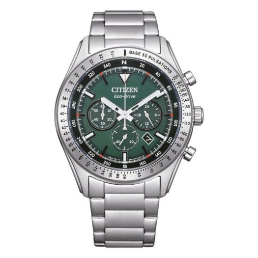 Orologio Cronografo Eco Drive Citizen in Acciaio - Rescue Crono - CA4600-89X