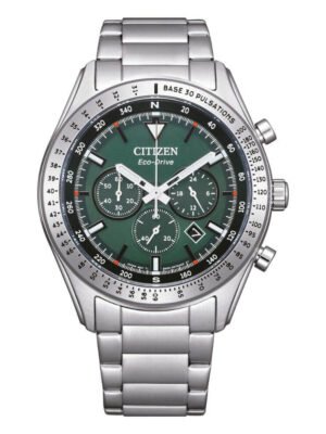 Orologio Cronografo Eco Drive Citizen in Acciaio - Rescue Crono - CA4600-89X