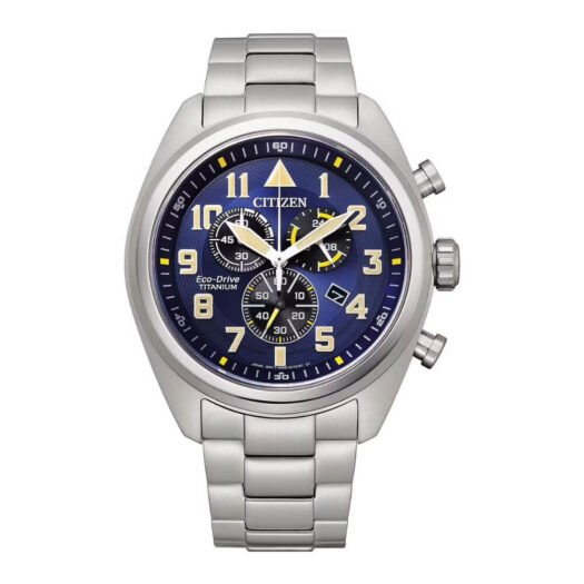 Orologio Cronografo Eco Drive Citizen in Titanio - Super Titanium - AT2480-81L