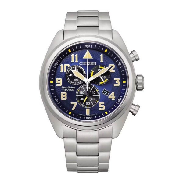 Orologio Cronografo Eco Drive Citizen in Titanio - Super Titanium - AT2480-81L