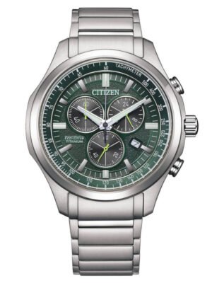Orologio Cronografo Eco Drive Citizen in Titanio - Super Titanium - AT2530-85X