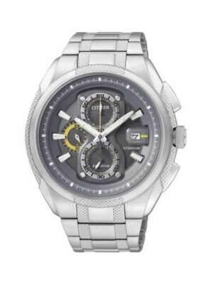 Orologio Cronografo Eco Drive Citizen in Titanio - Super Titanium - CA0200-54H
