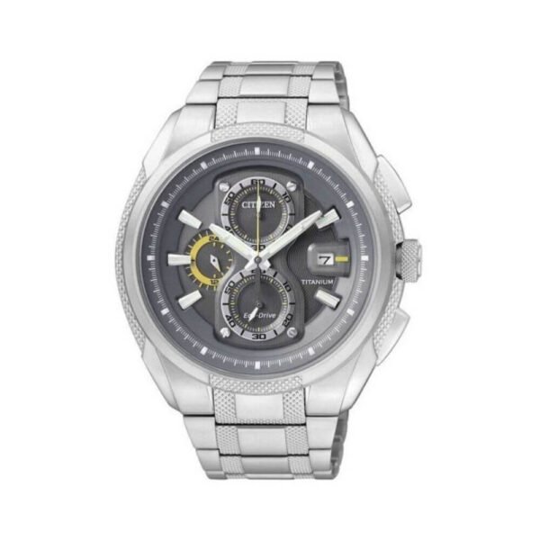 Orologio Cronografo Eco Drive Citizen in Titanio - Super Titanium - CA0200-54H