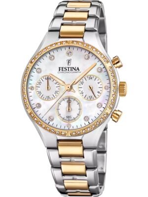 Orologio Cronografo Festina in Acciaio - Boyfriend - F20402/1