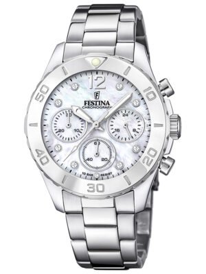 Orologio Cronografo Festina in Acciaio - Boyfriend - F20603/1