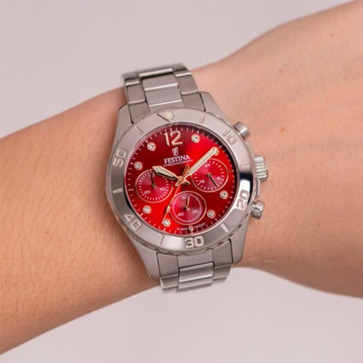 Orologio Cronografo Festina in Acciaio - Boyfriend - F20603/2
