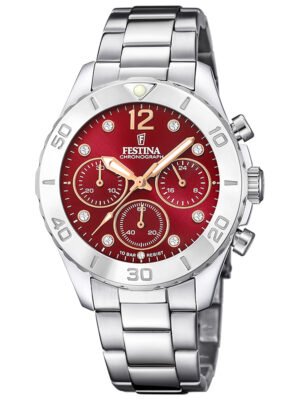 Orologio Cronografo Festina in Acciaio - Boyfriend - F20603/2