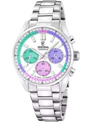 Orologio Cronografo Festina in Acciaio - Boyfriend - F20753/5