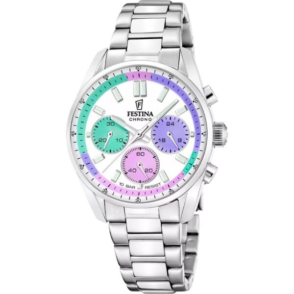 Orologio Cronografo Festina in Acciaio - Boyfriend - F20753/5