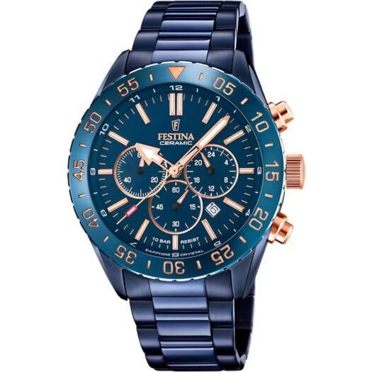 Orologio Cronografo Festina in Acciaio - Ceramic - F20576/1