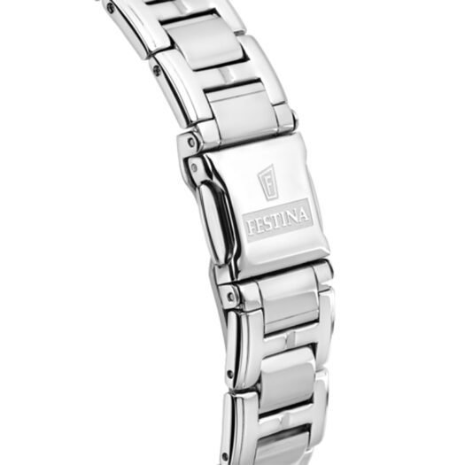 Orologio Cronografo Festina in Acciaio con Zirconi - Boyfriend - F20401/3