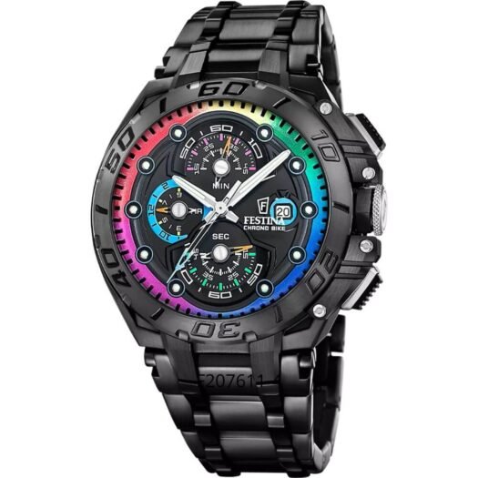 Orologio Cronografo Festina in Acciaio Limited Edition - Chronobike - F20761/1 Orologio Cronografo Festina in Acciaio Limited Edition - Chronobike - F20761/1