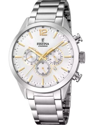 Orologio Cronografo Festina in Acciaio - Timeless chronograph - F20343/1