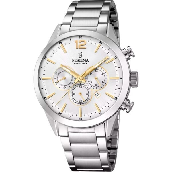 Orologio Cronografo Festina in Acciaio - Timeless chronograph - F20343/1