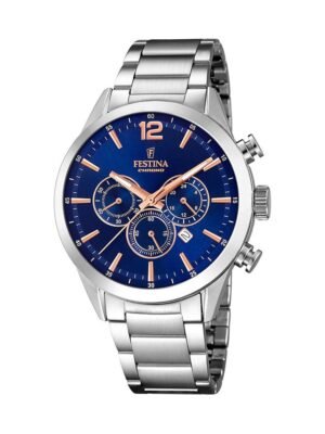 Orologio Cronografo Festina in Acciaio - Timeless Chronograph - F20343/9