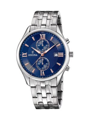 Orologio Cronografo Festina in Acciaio - Timeless Chronograph - F6854/6