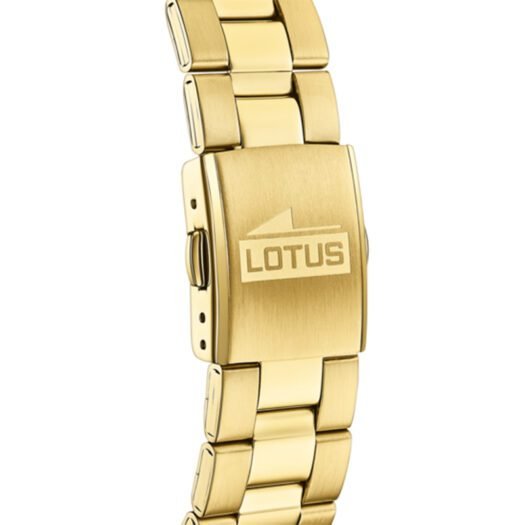 Orologio Cronografo Lotus in Acciaio Dorato - Minimalist - 18153/2