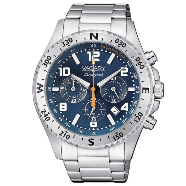 Orologio Cronografo Vagary by Citizen in Acciaio - Explore - IV4-411-71 Orologio Cronografo Vagary by Citizen in Acciaio - Explore - IV4-411-71
