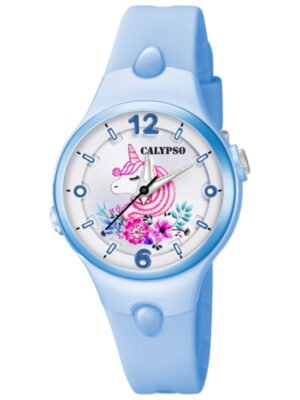 Orologio da Bambina Calypso in Gomma Azzurro - Sweet Time Junior - K5783/B