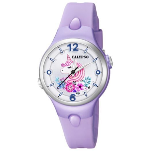 Orologio da Bambina Calypso in Gomma Viola - Sweet Time Junior - K5783/C